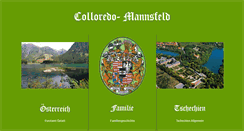 Desktop Screenshot of colloredo-mannsfeld.com